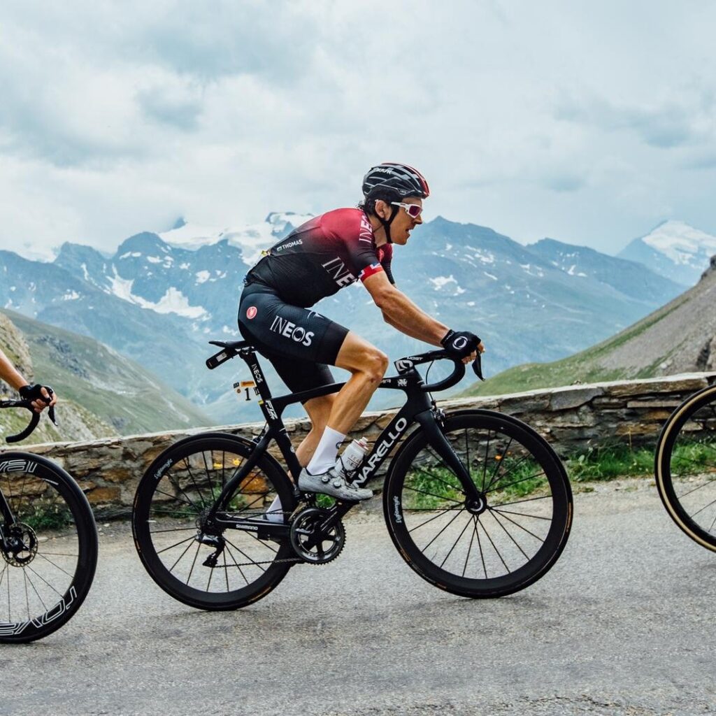 GERAINT THOMAS: RADSPORTBERGE, UND WIE ICH SIE SAH